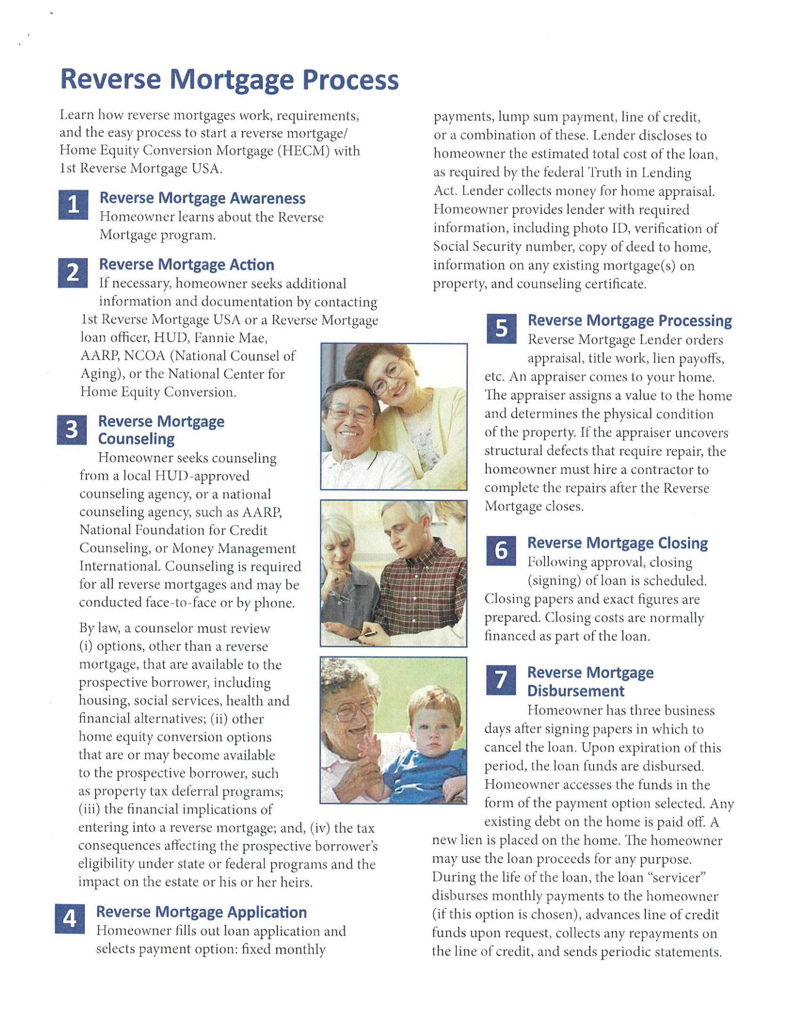 Reverse Mortgage Process